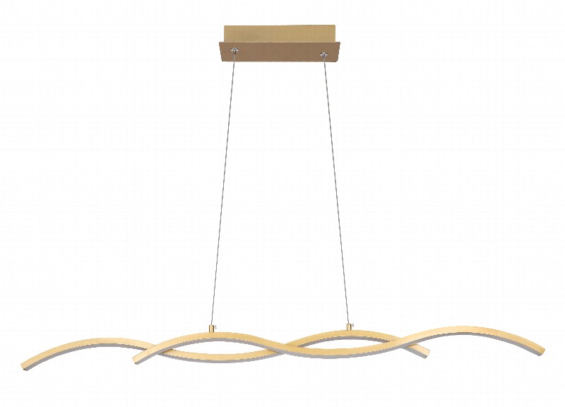 LUSTRE PEND NLI TWINE DOURADO